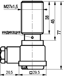 Габариты ISB AT7A-32N-10-LZ